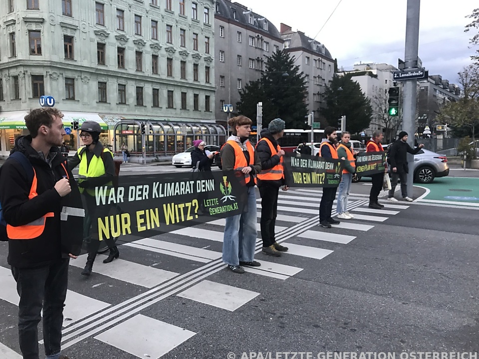 Mehr als 70 Aktivisten sollen an den Blockaden beteiligt gewesen sein
