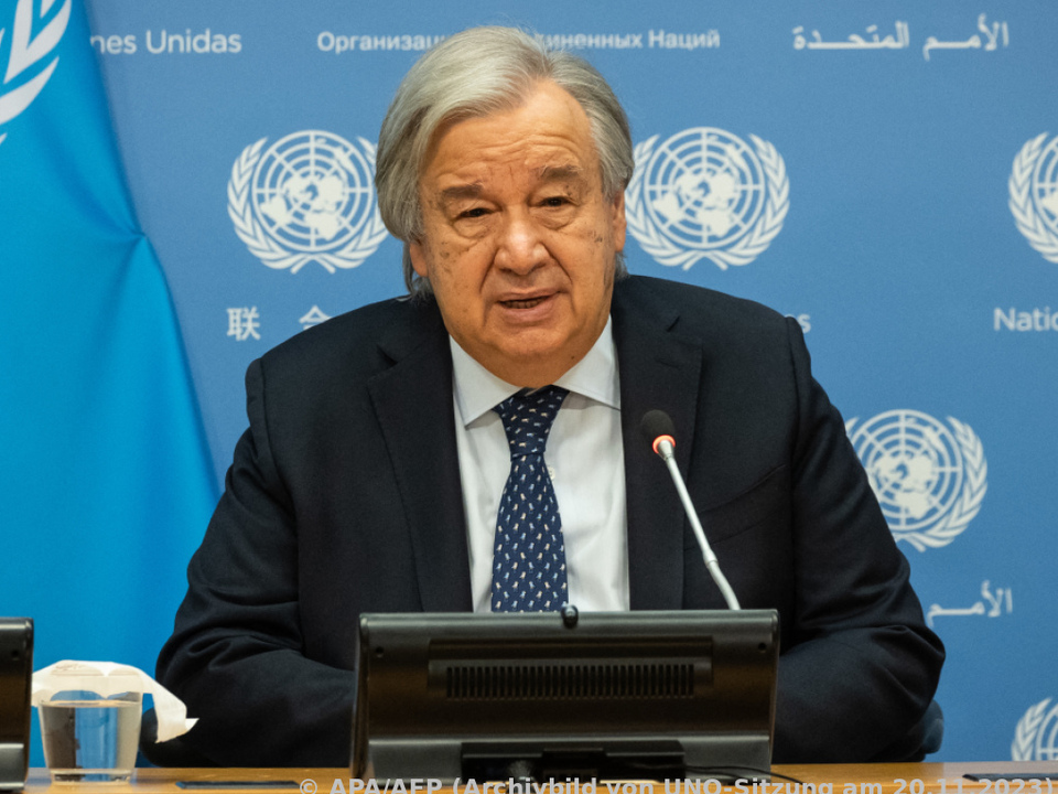 UNO-Chefr Guterres fordert Ende der Kampfhandlungen - Israel lehnt ab