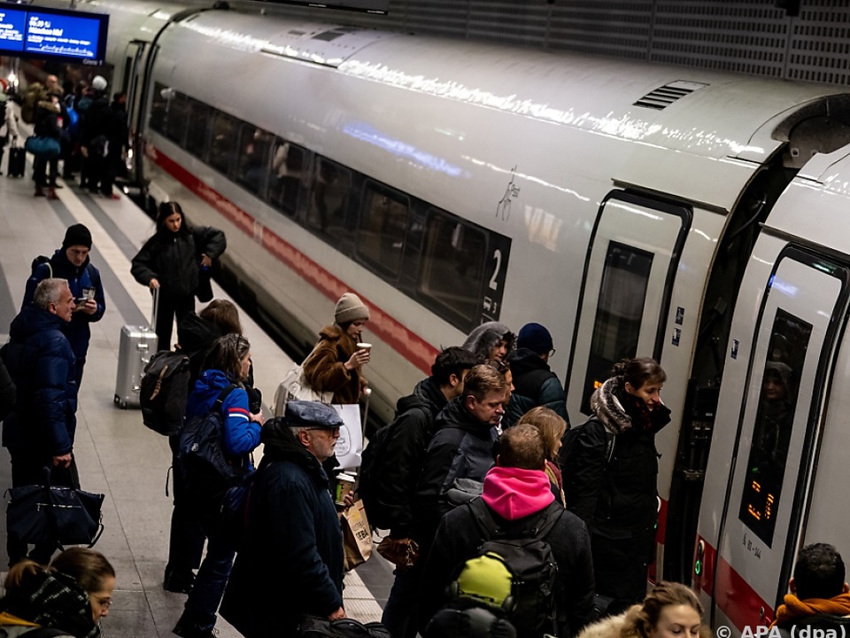 Deutscher Lokführerstreik wird auch in Österreich spürbar sein