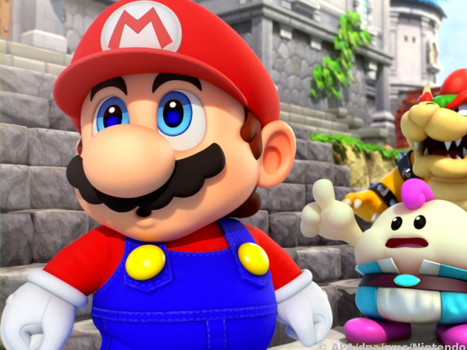 Mario und Konsorten grafisch leicht modernisiert