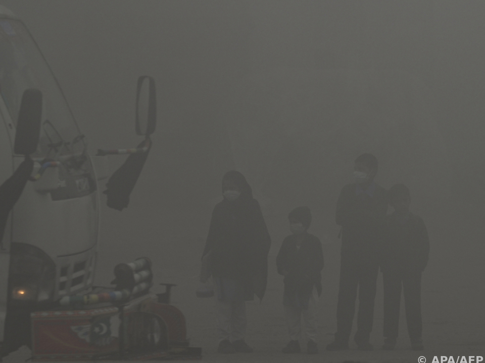 Smog: Dystopische Bilder aus Pakistan