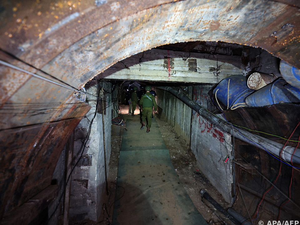 Tunnel bei Erez bis zu 50 Meter tief