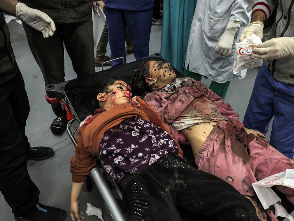 Bei einem israelischen Bombardement getötete Kinder