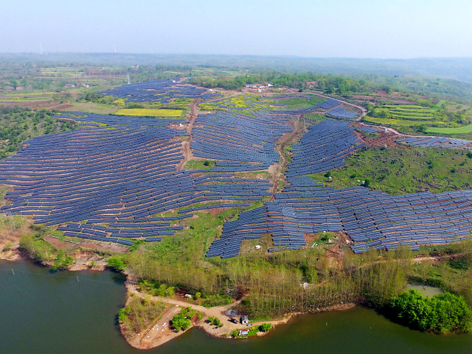 China baut im großen Stil Photovoltaik-Anlagen