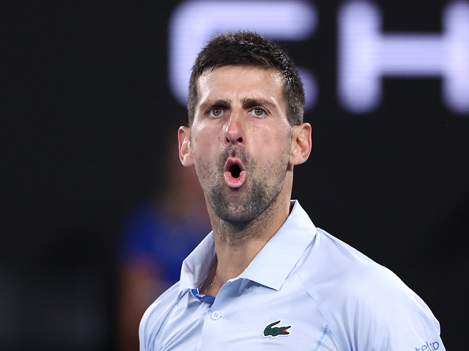 Djokovic gab bei bisher bester Turnierleistung nur drei Games ab