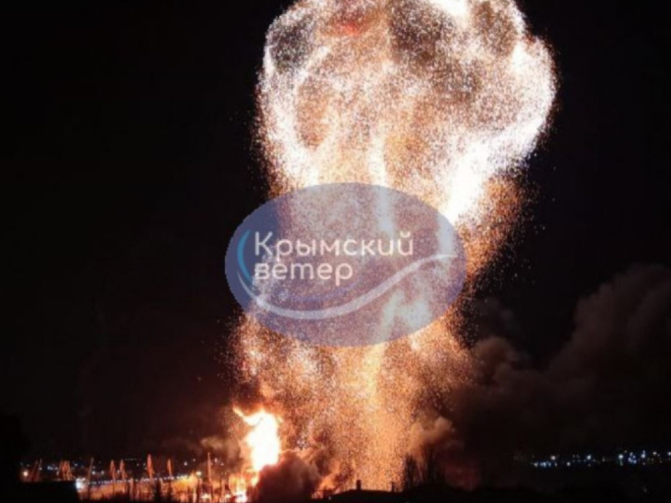 Immer wieder Explosionen auf der Krim (Archivbild)
