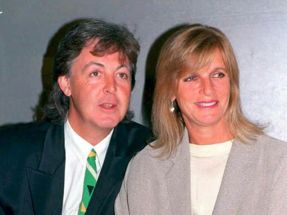 Paul McCartney und seine 1998 verstorbene Frau Linda