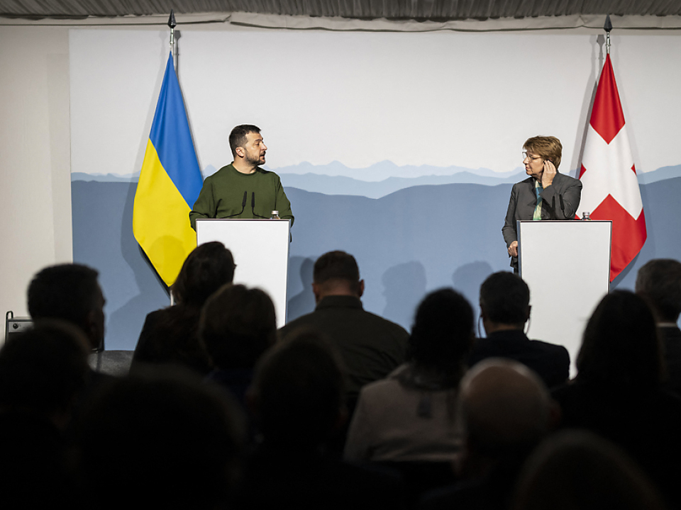 Schweiz und Ukraine planen Friedensgipfel