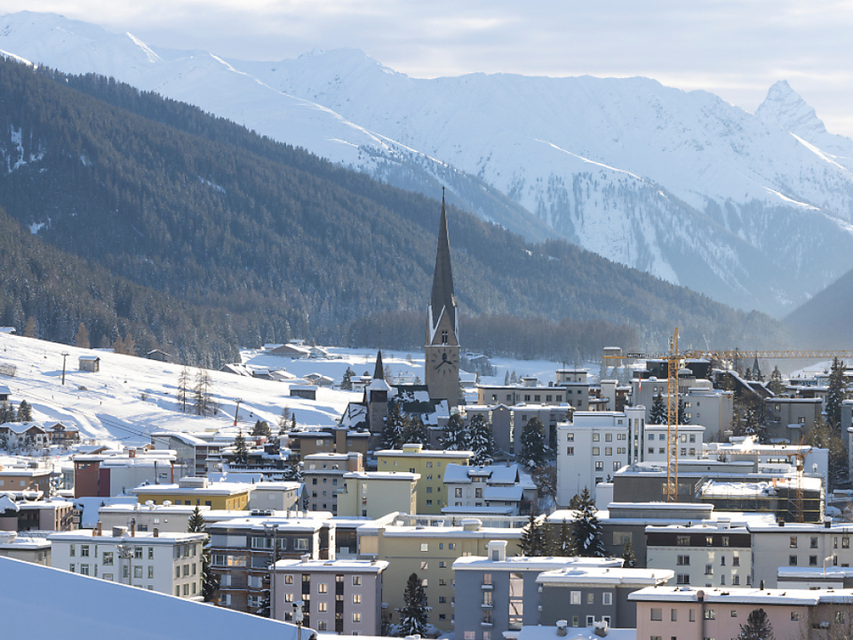 Schweizer Alpenort Davos als Treffpunkt der Weltpolitik