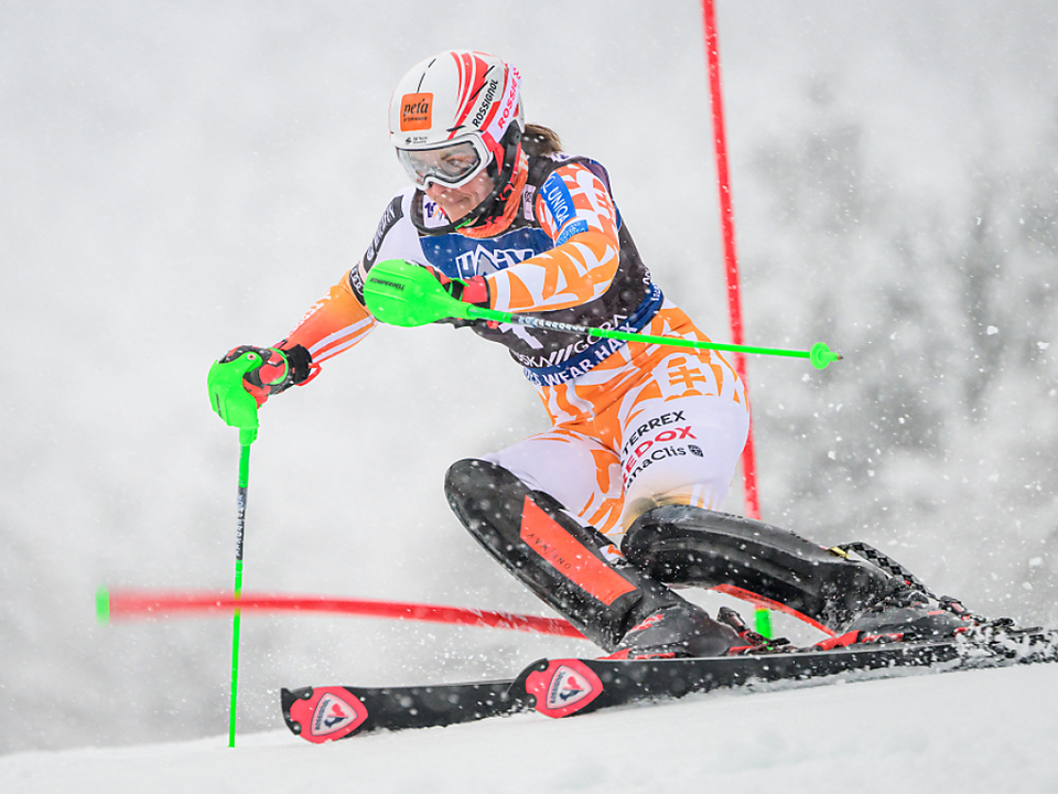 Vlhova pirschte sich im Slalom-Weltcup an Shiffrin heran