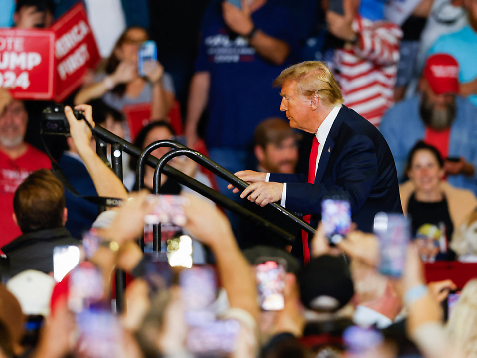 Ex-US-Präsident Donald Trump bei Vorwahlauftritt in South Carolina