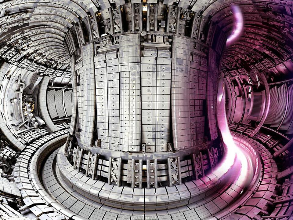 Im Versuchsreaktor JET wurde mit Kernfusion Rekordenergie produziert