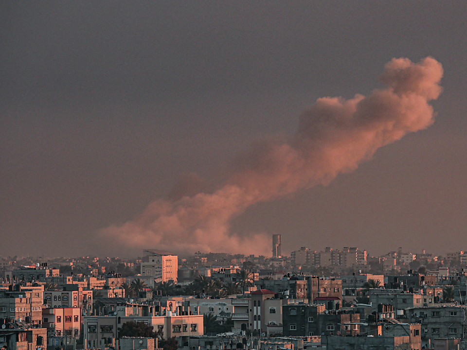 Israel setzte Bombardements auf Ziele im Gazastreifen fort