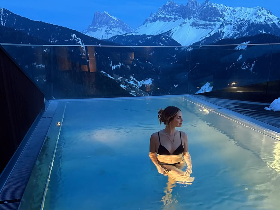 Luxus-Auszeit mit Dolomitenblick für Chiara Ferragni