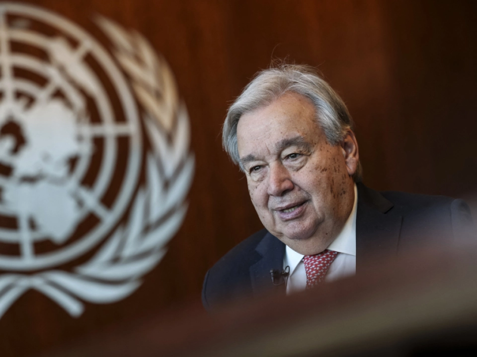Guterres spricht von \