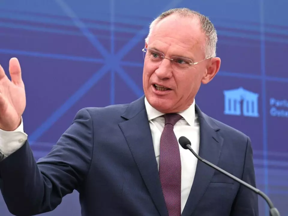 Innenminister Gerhard Karner bei einer Pressekonferenz im September