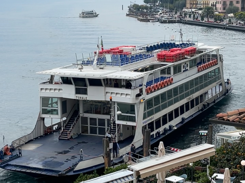 Gardasee Limone Schiff
