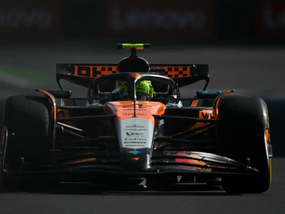 Lando Norris fuhr der Konkurrenz davon