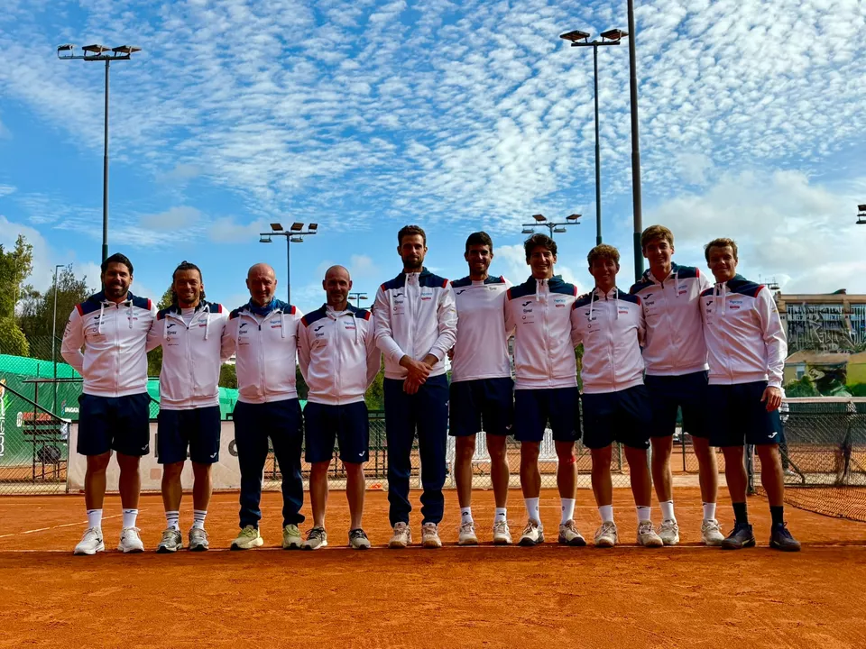 TC Rungg Herren Teamfoto in Rom
