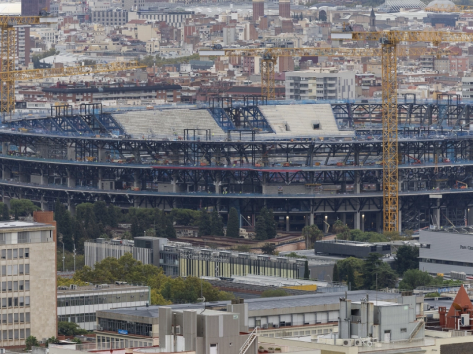 Umbau im Camp Nou noch lange nicht abgeschlossen