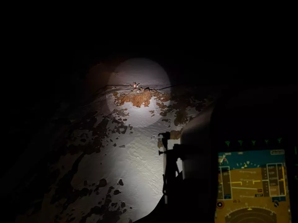 Ortung am Wilden Freiger