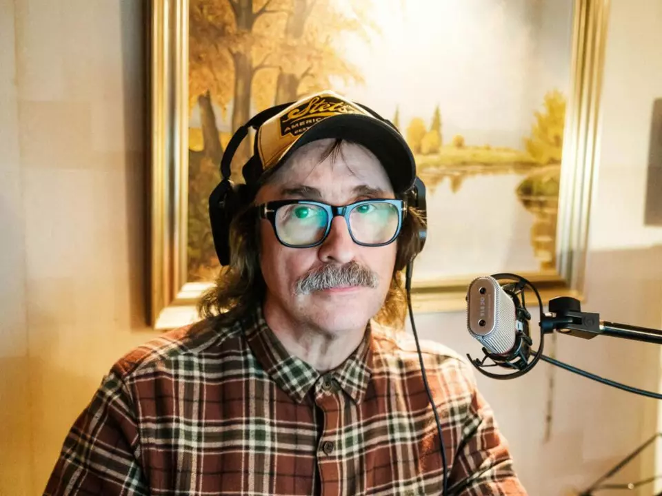 Alexander Hacke im Studio