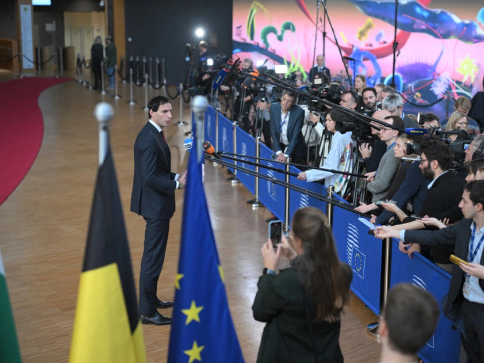 Eintreffen der Teilnehmenden in Brüssel