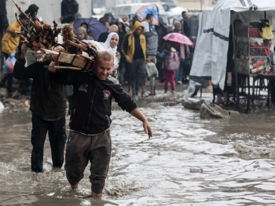 Heftige Regenfälle sorgen für Hochwasser im Gazastreifen