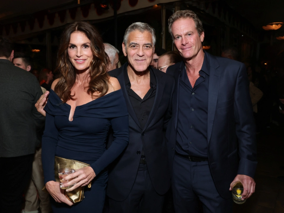 Mit Cindy Crawford und Rande Gerber bei der Filmpremiere in L.A.