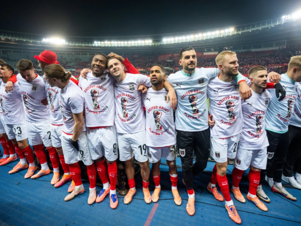 ÖFB-Nationalteam in Weltrangliste 24.