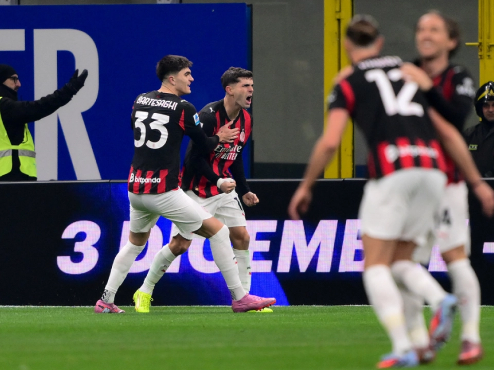 Pulisic schießt Milan zum Derbysieg
