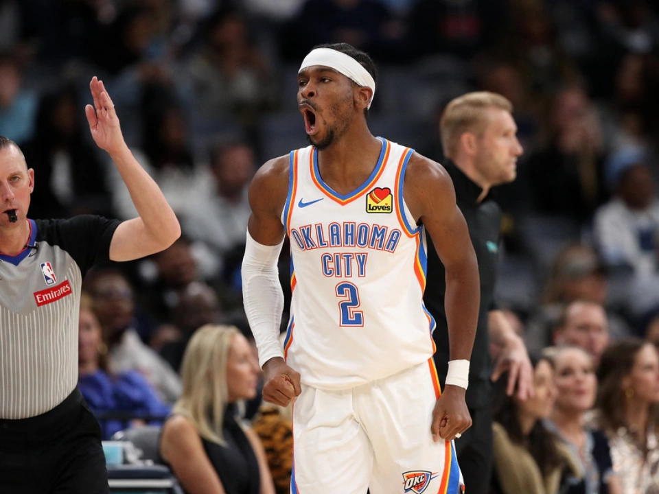 Shai Gilgeous-Alexander sorgte gegen Memphis für 35 Oklahoma-Punkte