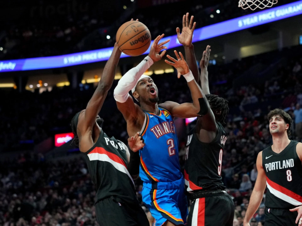 Siegesserie von Gilgeous-Alexander und Co. ging in Portland zu Ende