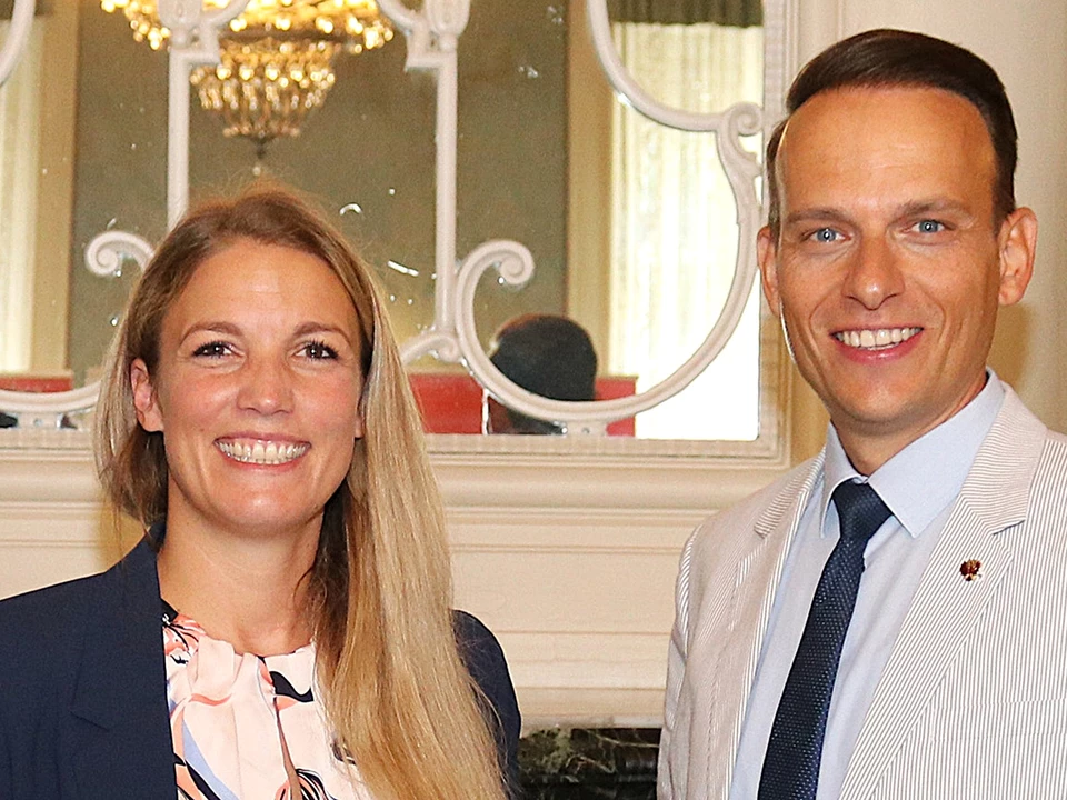 Gudrun Kofler und Sven Knoll