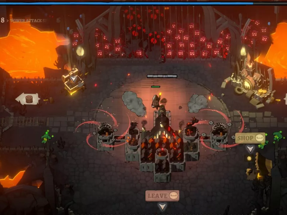 Diese Stadt muss der Held vor Monstern schützen