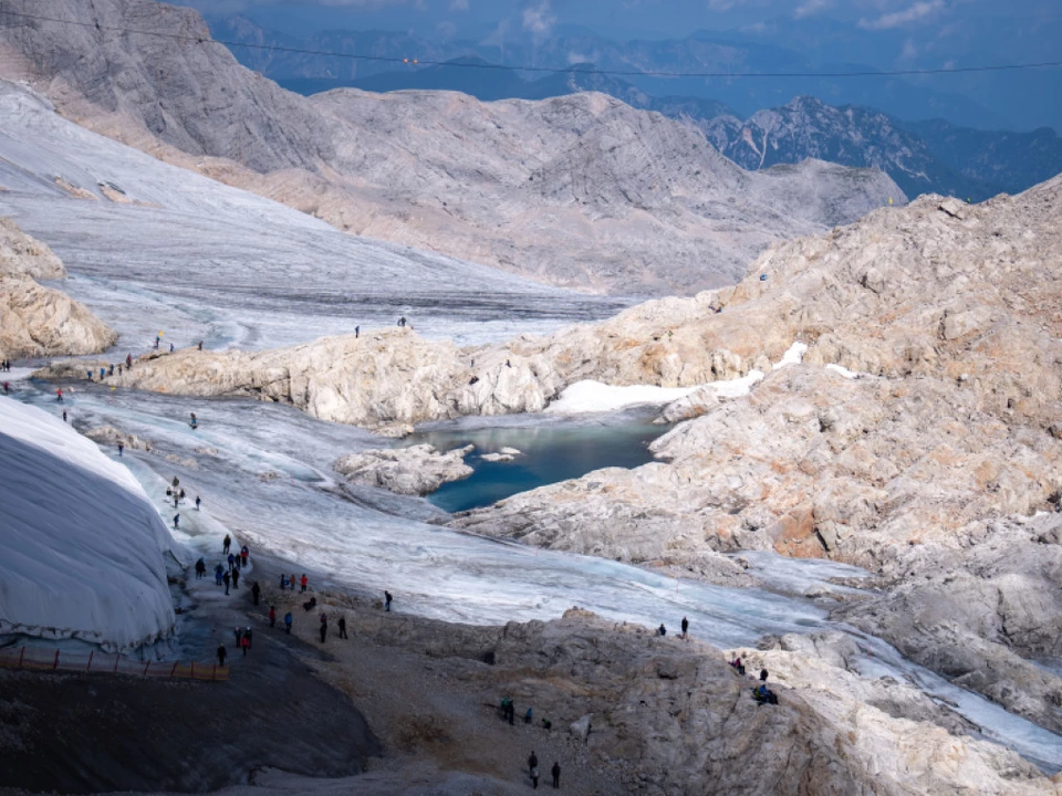 Der Klimawandel lässt die Gletscher verschwinden
