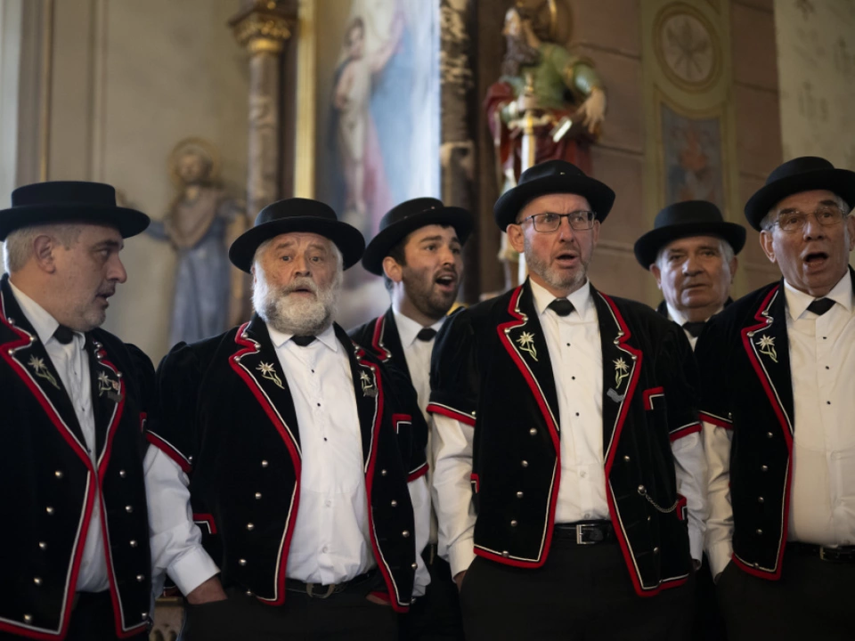 Die Stadtjodler Heimelig Frauenfeld in der Schweiz