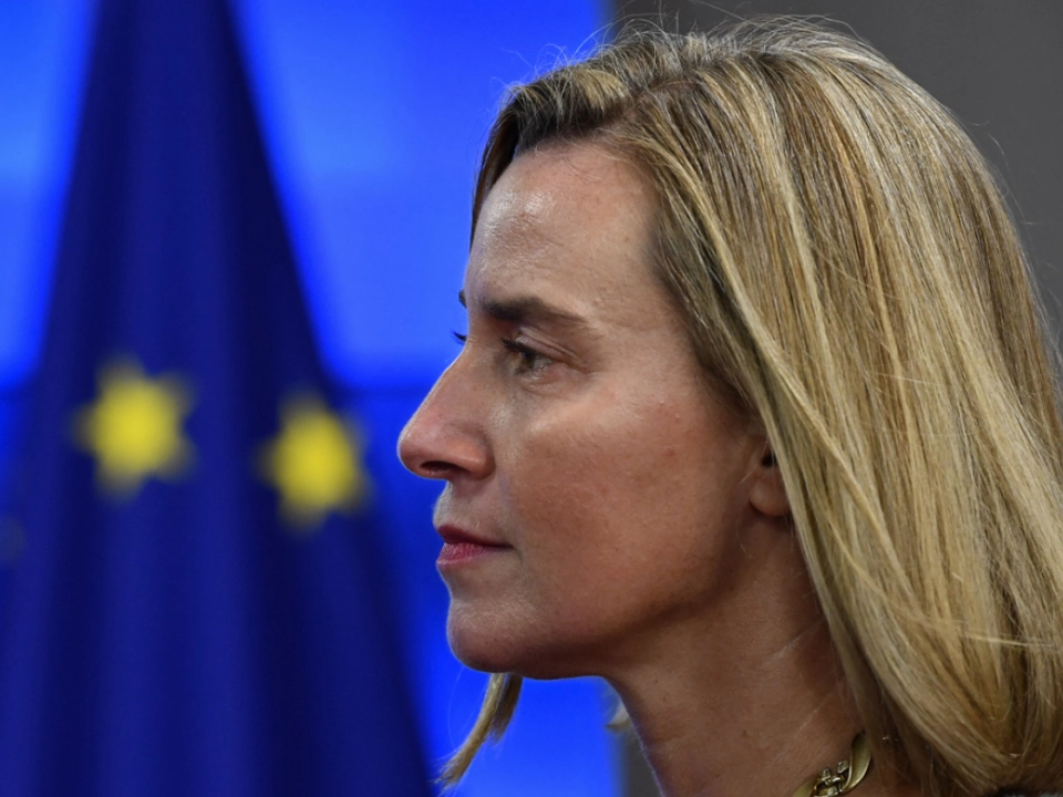 EU-Außenbeauftragte Mogherini festgenommen