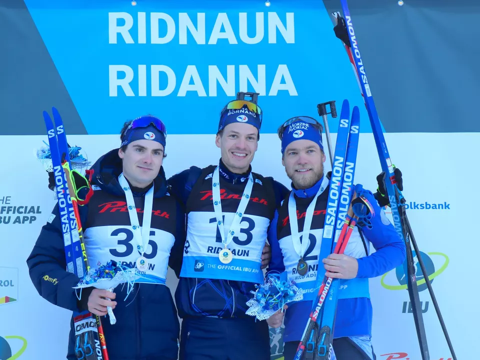 Lejeune_Levet_Guigonnat_Podium_Men_Sprint_IBU_Cup_Ridnaun-Ridanna_13_12_25_Credits_Sportissimus