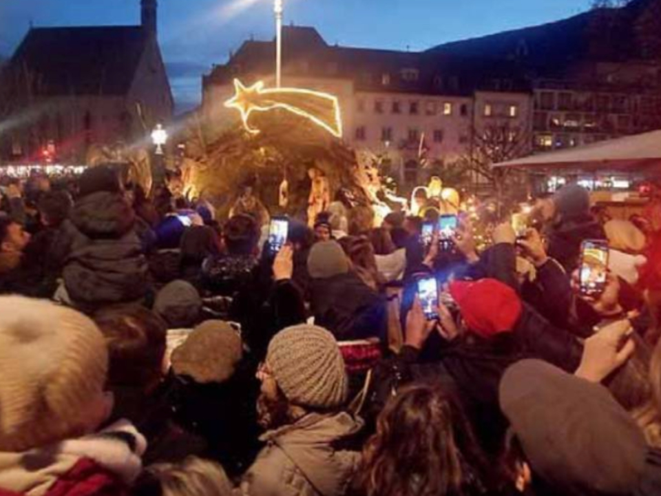 Weihnachtsmarkt Meran Andrang