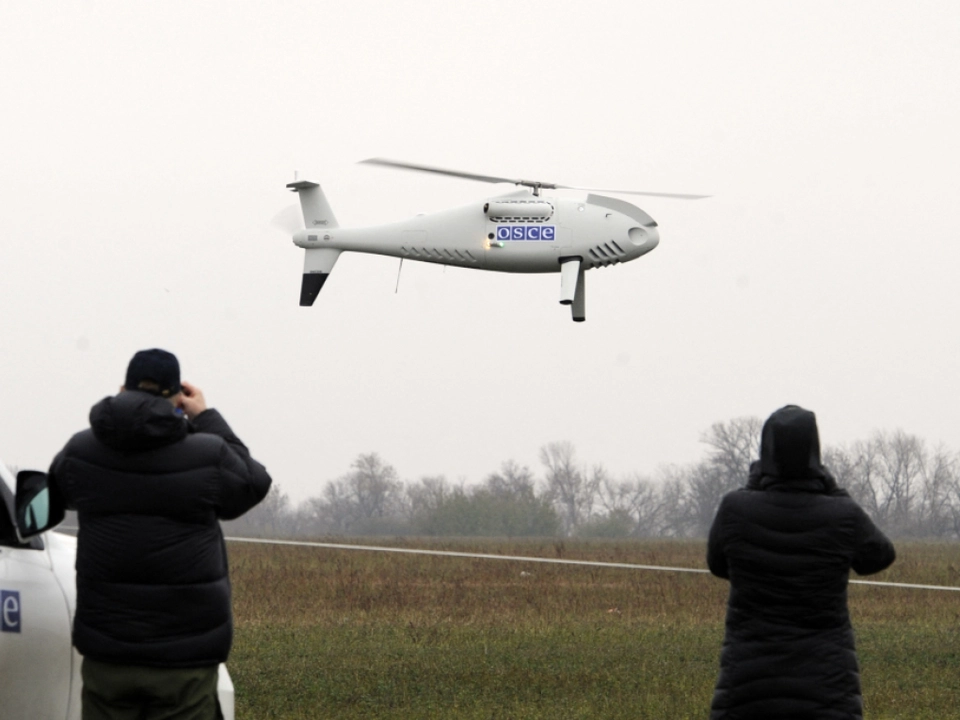 OSZE-Überwachung in der Ukraine mit Drohnen vor elf Jahren
