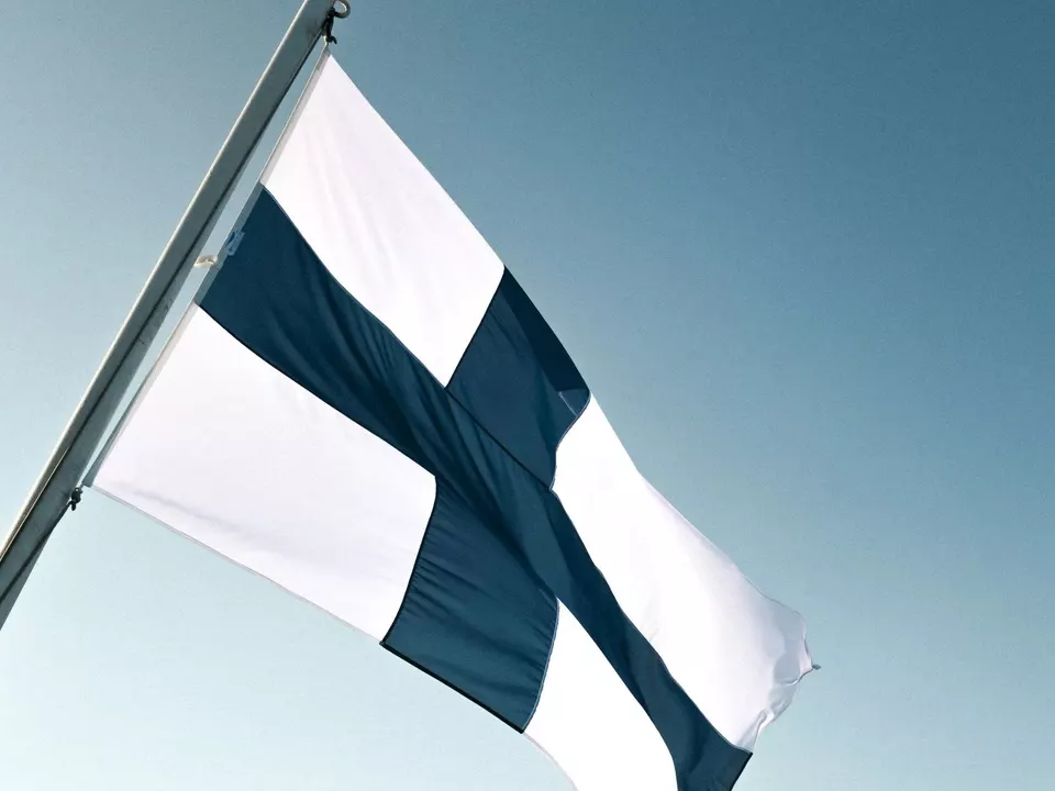 Finnische Flagge