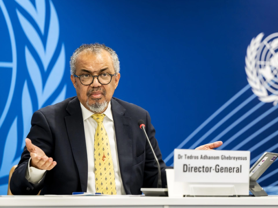 WHO-Chef Tedros Adhanom Ghebreyesus in Genf