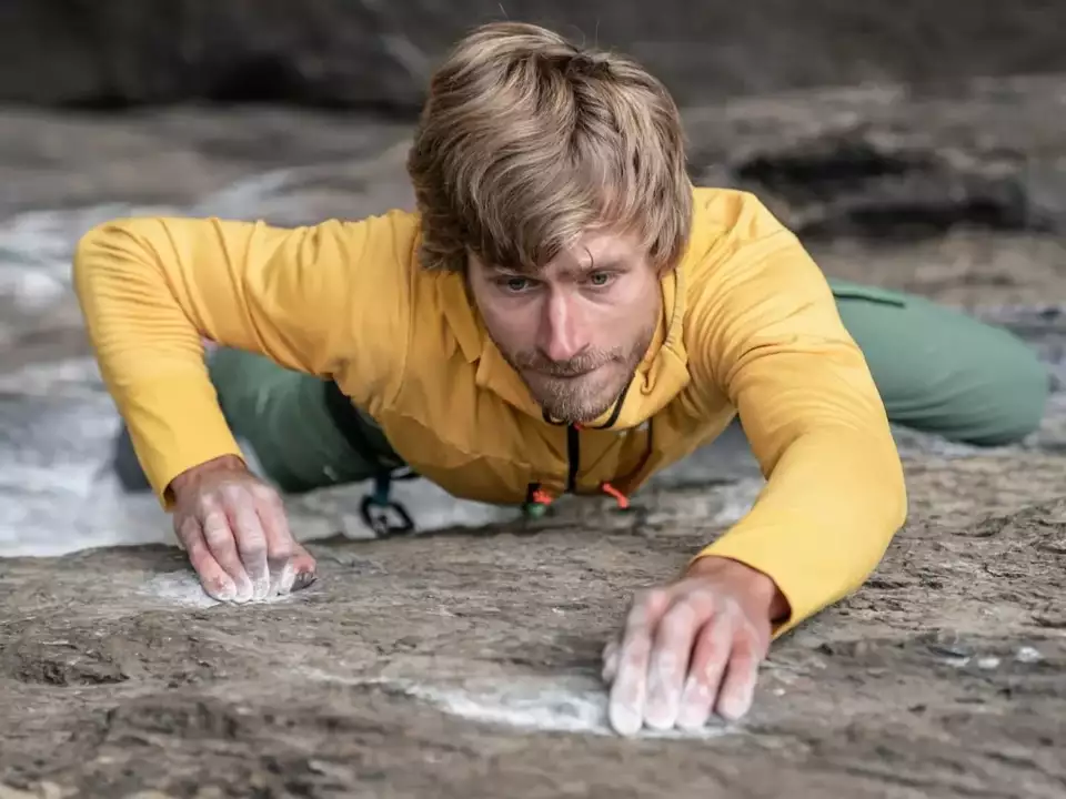 Simon Messner hört mit dem Bergsteigen auf