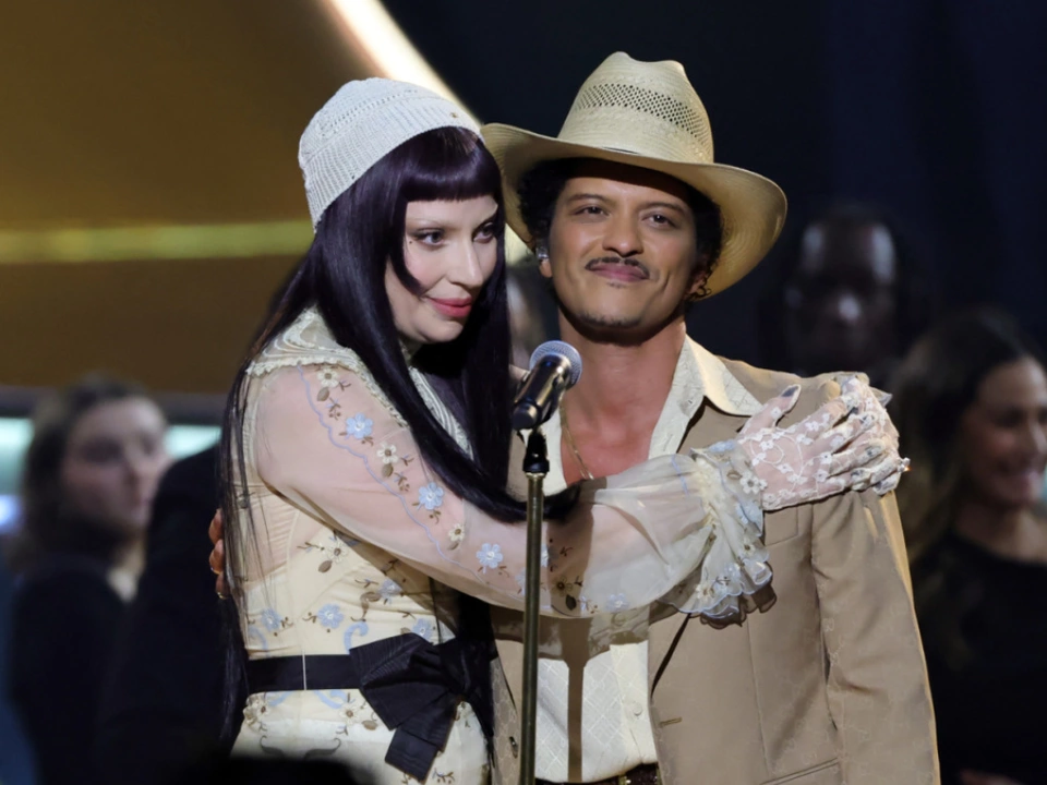 Bruno Mars sang zuletzt auch mit Lady Gaga