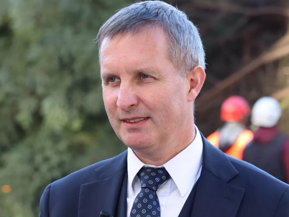 Landwirtschaftslandesrat Luis Walcher: \