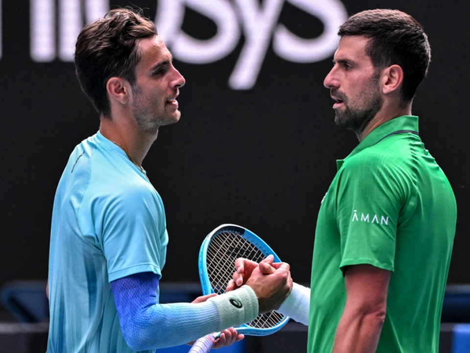 Musetti gab gegen Djokovic auf