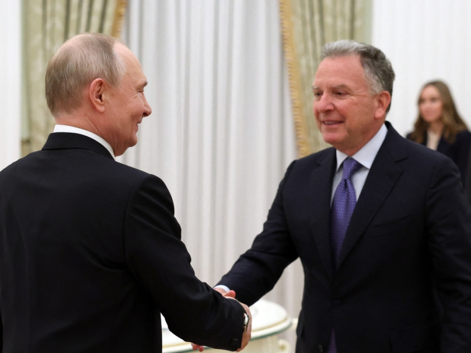 Russlands Präsident Putin und US-Sondergesandter Witkoff