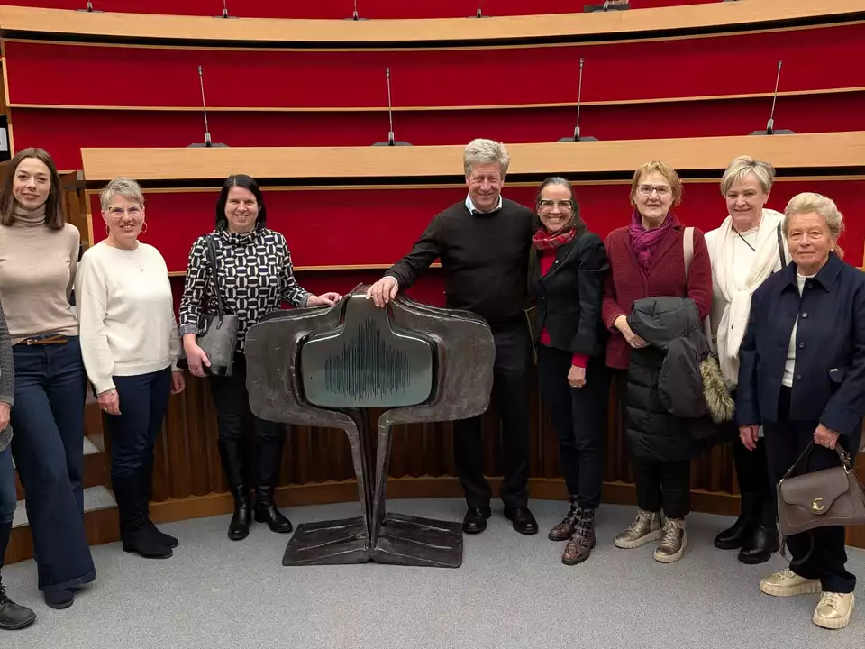 SVP Frauen Bezirk Bozen Stadt und Land zu Besuch in der Region in Trient