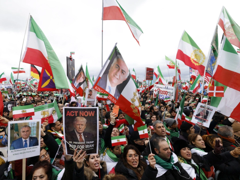 Demonstration gegen iranisches Regime in München
